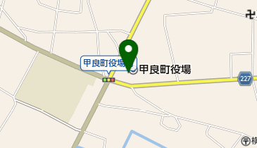 甲良町役場の地図画像