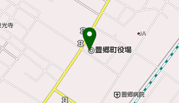 豊郷町役場の地図画像