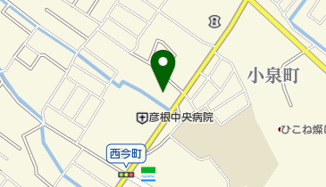 彦根市消防本部の地図画像