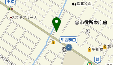 湖南中央消防署の地図画像