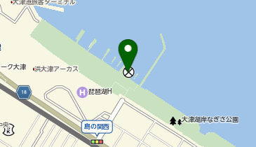大津市中消防署水上出張所の地図画像