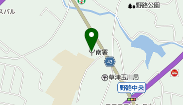 湖南広域消防局南消防署の地図画像