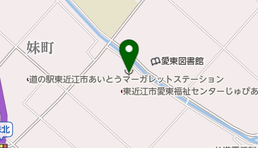 東近江行政組合愛知消防署愛東出張所の地図画像
