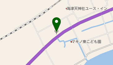 高島市北部消防署マキノ救急分遣所の地図画像