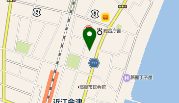 大津家庭裁判所高島出張所の地図画像