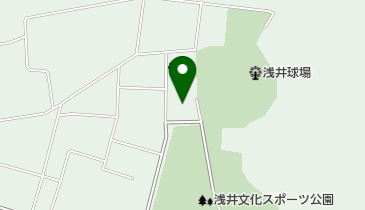 長浜市立浅井図書館の地図画像