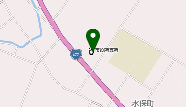 守山市立北部図書館の地図画像