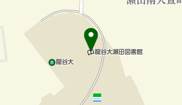 龍谷大学瀬田図書館の地図画像