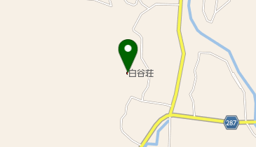 白谷荘歴史民俗博物館の地図画像
