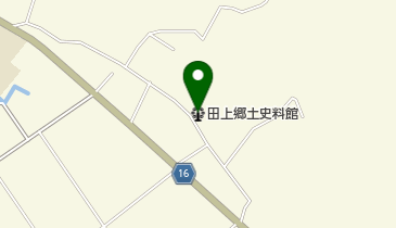 田上郷土史料館の地図画像