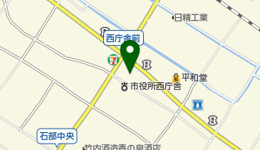 湖南市石部文化ホールの地図画像