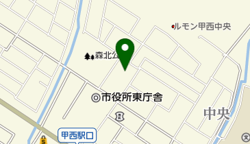 湖南市甲西文化ホールの地図画像