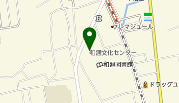 和邇文化センターの地図画像