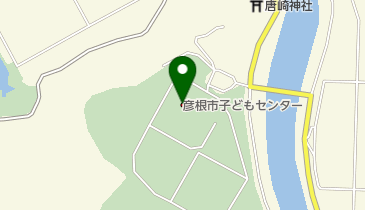 彦根市子どもセンターの地図画像