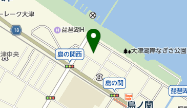 大津市民会館の地図画像