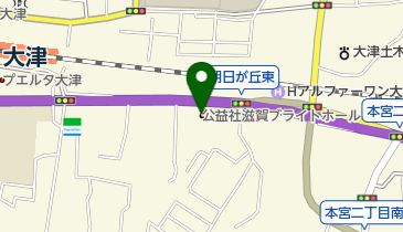 公益社大津ブライトホールの地図画像