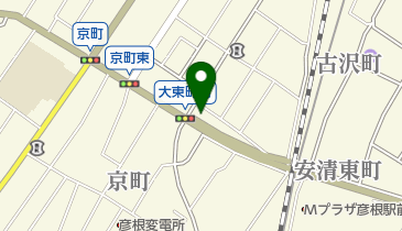 京都新聞社彦根支局の地図画像