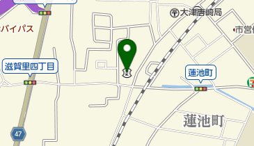 滋賀銀行唐崎支店の地図画像