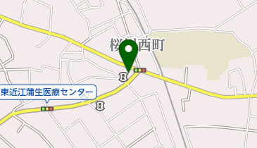 滋賀銀行桜川支店の地図画像