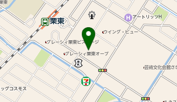 滋賀銀行栗東駅前代理店の地図画像