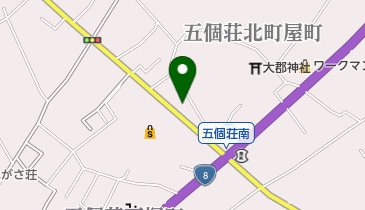 湖東信用金庫五個荘支店の地図画像