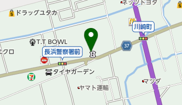 長浜信用金庫やわた中山支店の地図画像