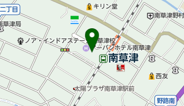 京都中央信用金庫南草津支店の地図画像