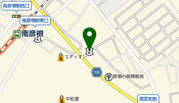 滋賀中央信用金庫彦根営業部南彦根駅前出張所の地図画像