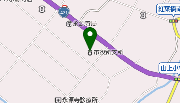 JAグリーン近江永源寺支店の地図画像