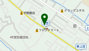 JAレーク滋賀笠縫支店の地図画像