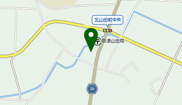 JAレーク滋賀山田支店の地図画像