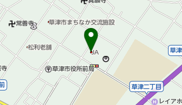 JAレーク滋賀草津支店の地図画像
