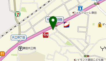 JAレーク滋賀瀬田支店の地図画像