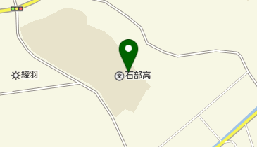 滋賀県立石部高校の地図画像