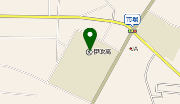 滋賀県立伊吹高校の地図画像