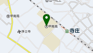 滋賀県立甲南高校の地図画像