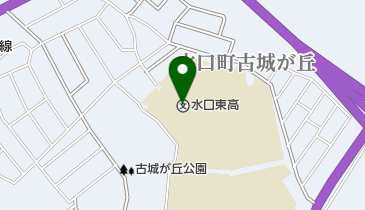 滋賀県立水口東高校の地図画像