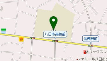 滋賀県立八日市高校の地図画像