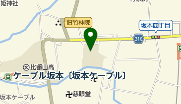 私立比叡山中学校の地図画像