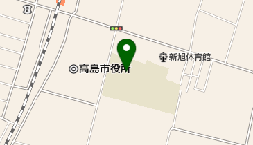 高島市立湖西中学校の地図画像