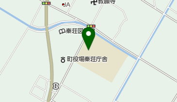 愛荘町立秦荘中学校の地図画像