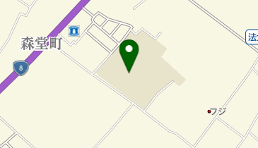 彦根市立彦根中学校の地図画像
