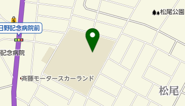 日野町立日野中学校の地図画像