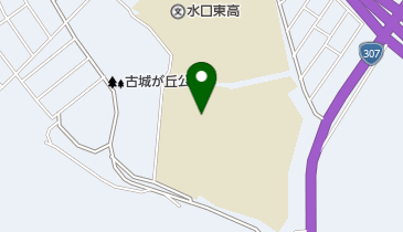 甲賀市立城山中学校の地図画像