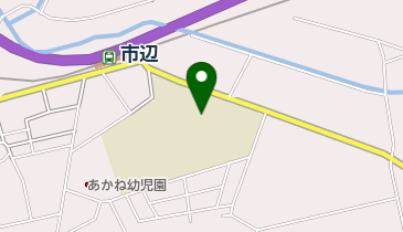 東近江市立船岡中学校の地図画像