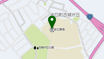 滋賀県立水口東中学校の地図画像