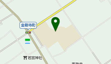 近江八幡市立金田小学校の地図画像