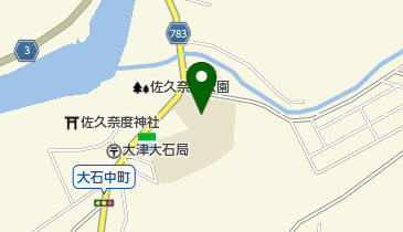 大津市立大石小学校の地図画像