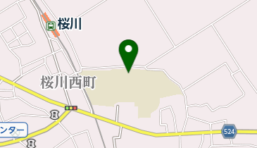 東近江市立蒲生東小学校の地図画像