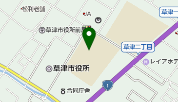 草津市立草津小学校の地図画像